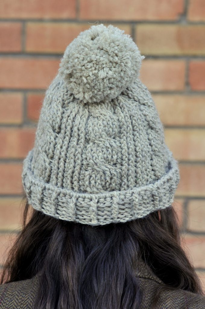 DIY Chunky Cabled Crochet Beanie with Free Pattern Kiku Corner