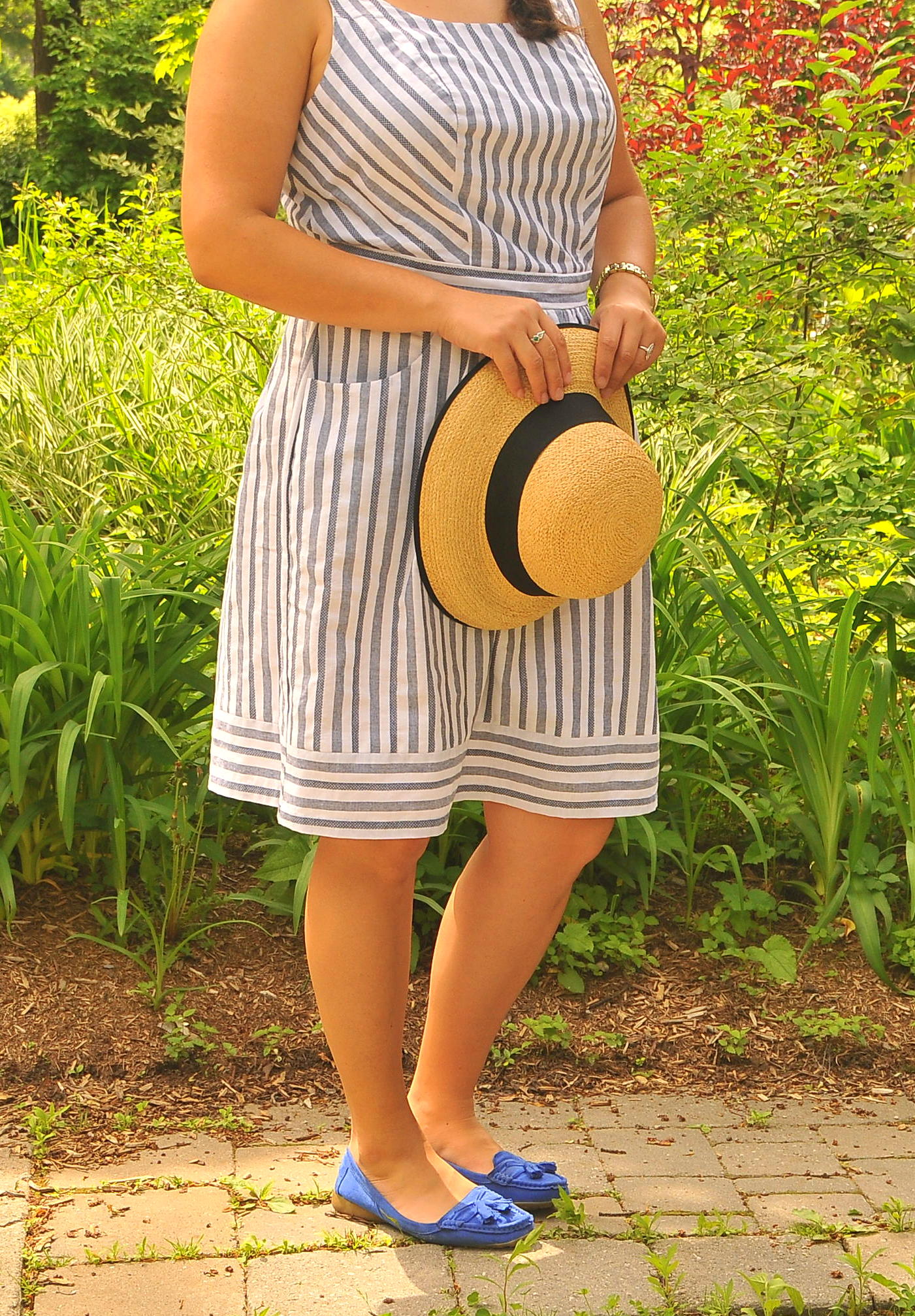 DIY: Peppermint Gathered Summer Sundress and Free Pattern